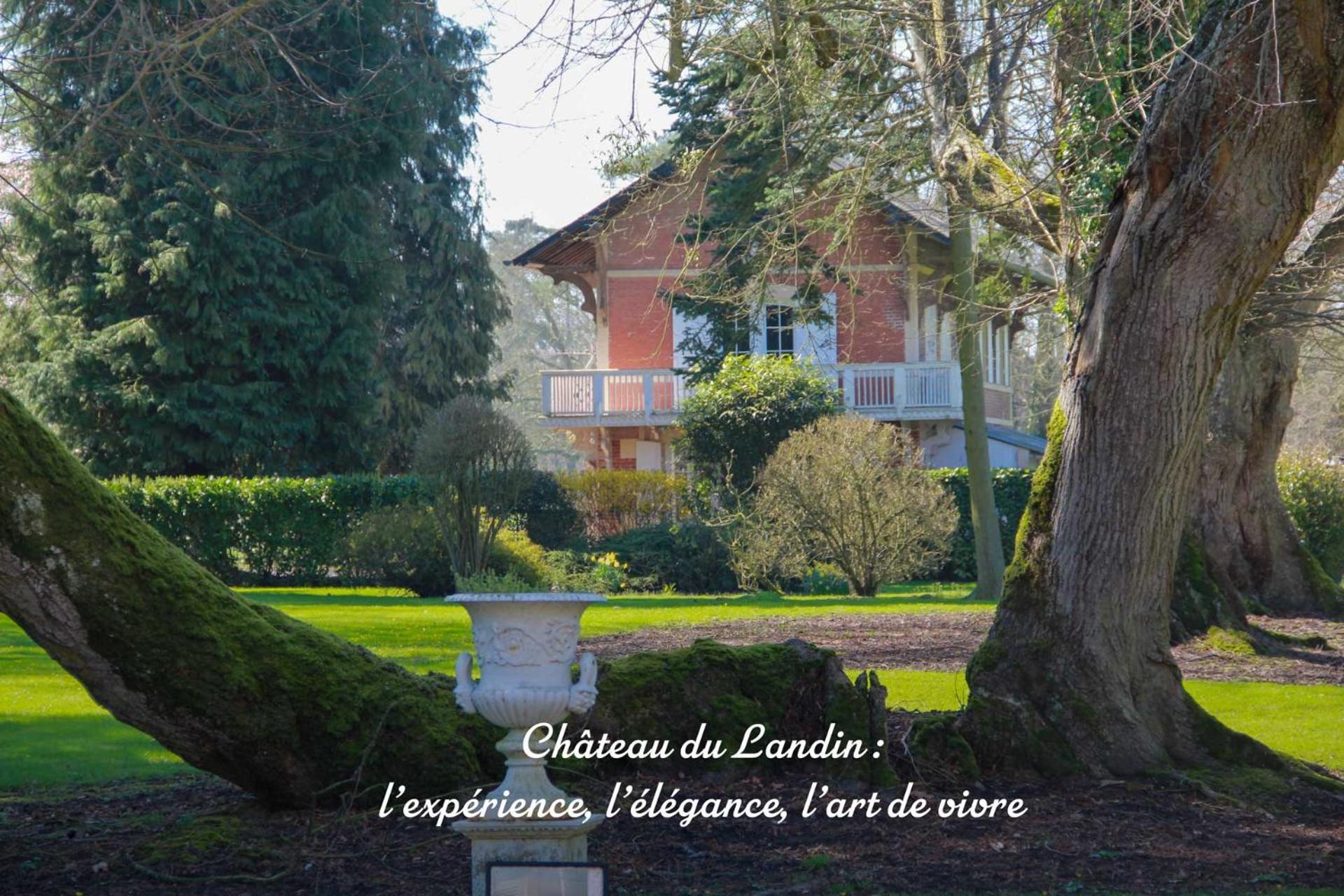 Chateau Du Landin - Bains Nordiques Le Landin Luaran gambar